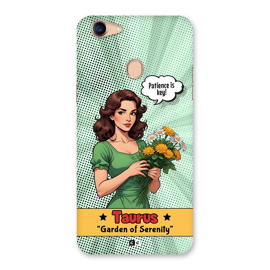 Peaceful Taurus Back Case for Oppo F5