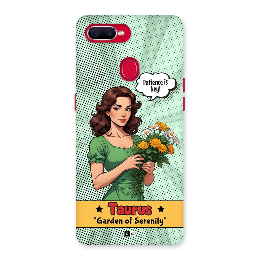 Peaceful Taurus Back Case for Oppo F9 Pro