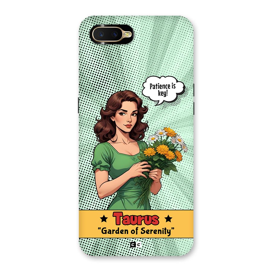 Peaceful Taurus Back Case for Oppo K1