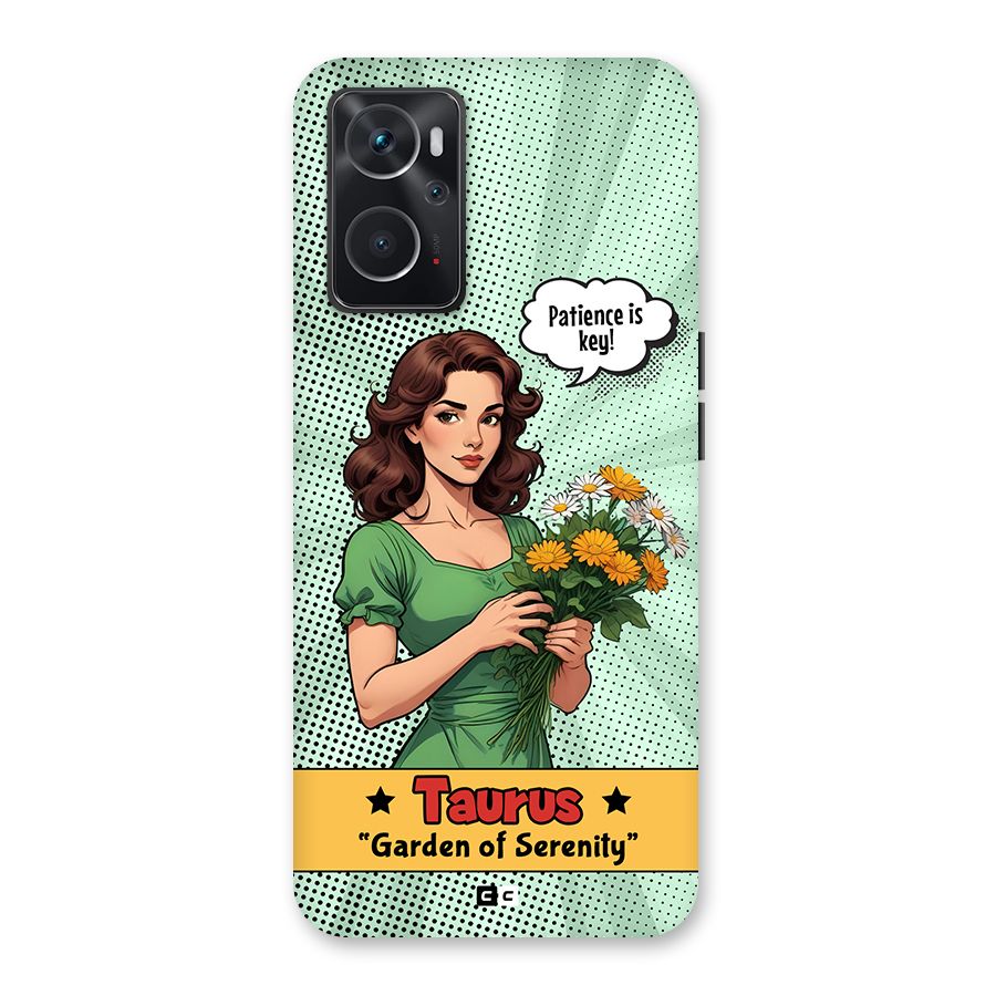 Peaceful Taurus Back Case for Oppo K10 4G