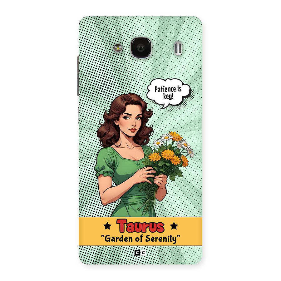 Peaceful Taurus Back Case for Redmi 2 Prime