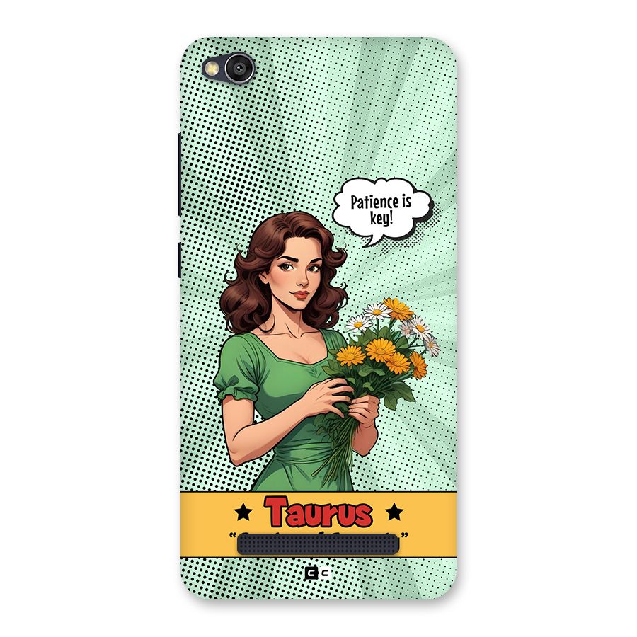 Peaceful Taurus Back Case for Redmi 4A