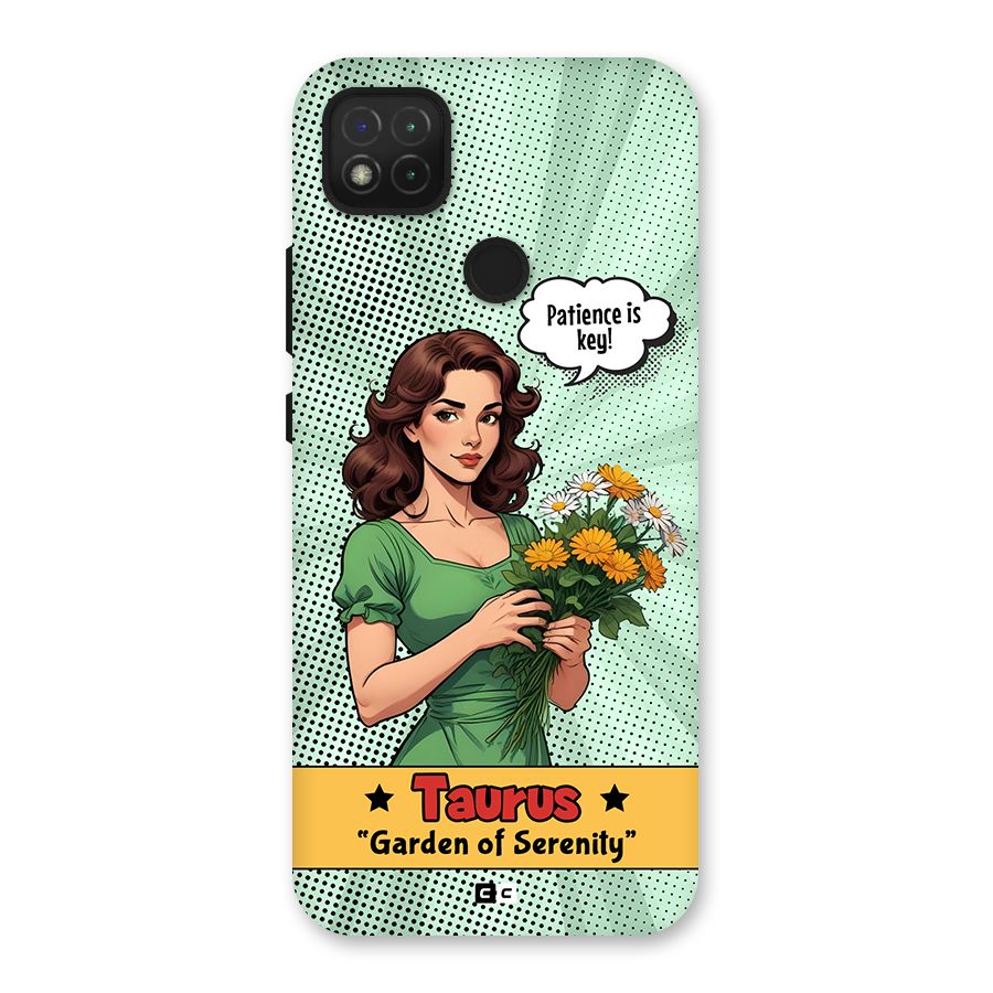 Peaceful Taurus Back Case for Redmi 9
