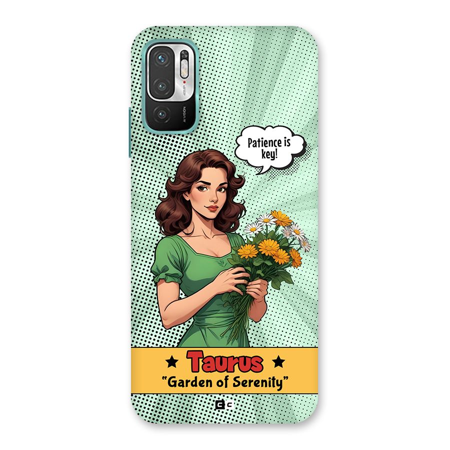 Peaceful Taurus Back Case for Redmi Note 10T 5G