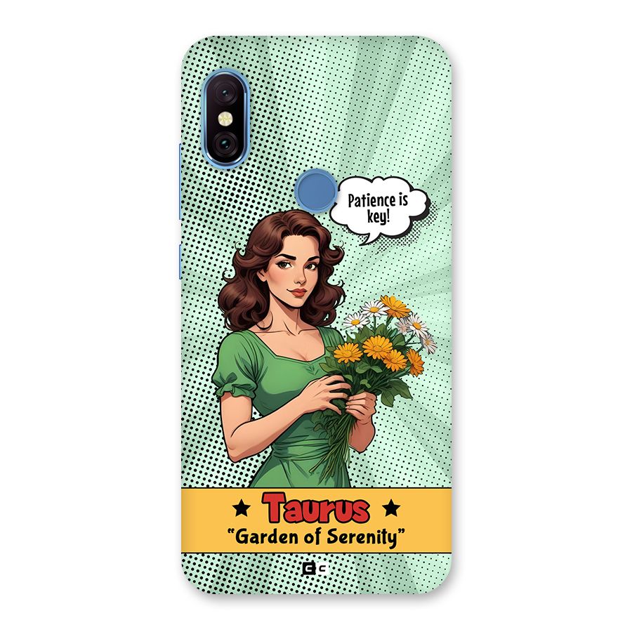 Peaceful Taurus Back Case for Redmi Note 6 Pro