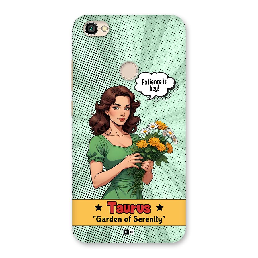 Peaceful Taurus Back Case for Redmi Y1 2017