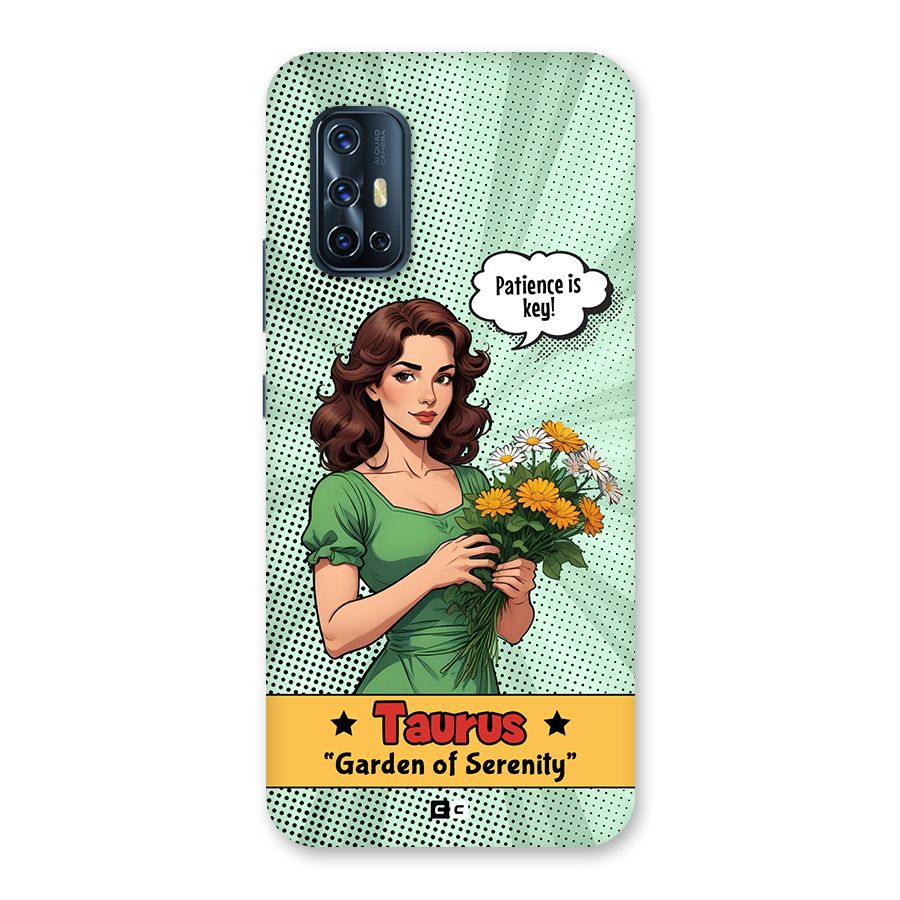 Peaceful Taurus Back Case for Vivo V17