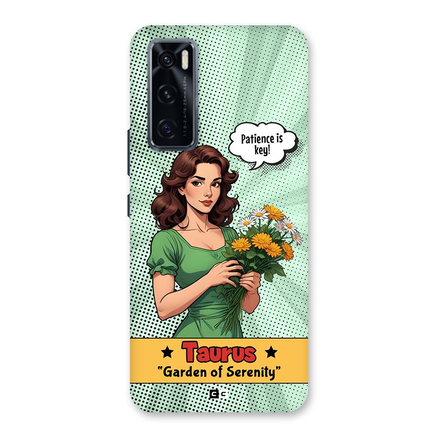 Peaceful Taurus Back Case for Vivo V20 SE