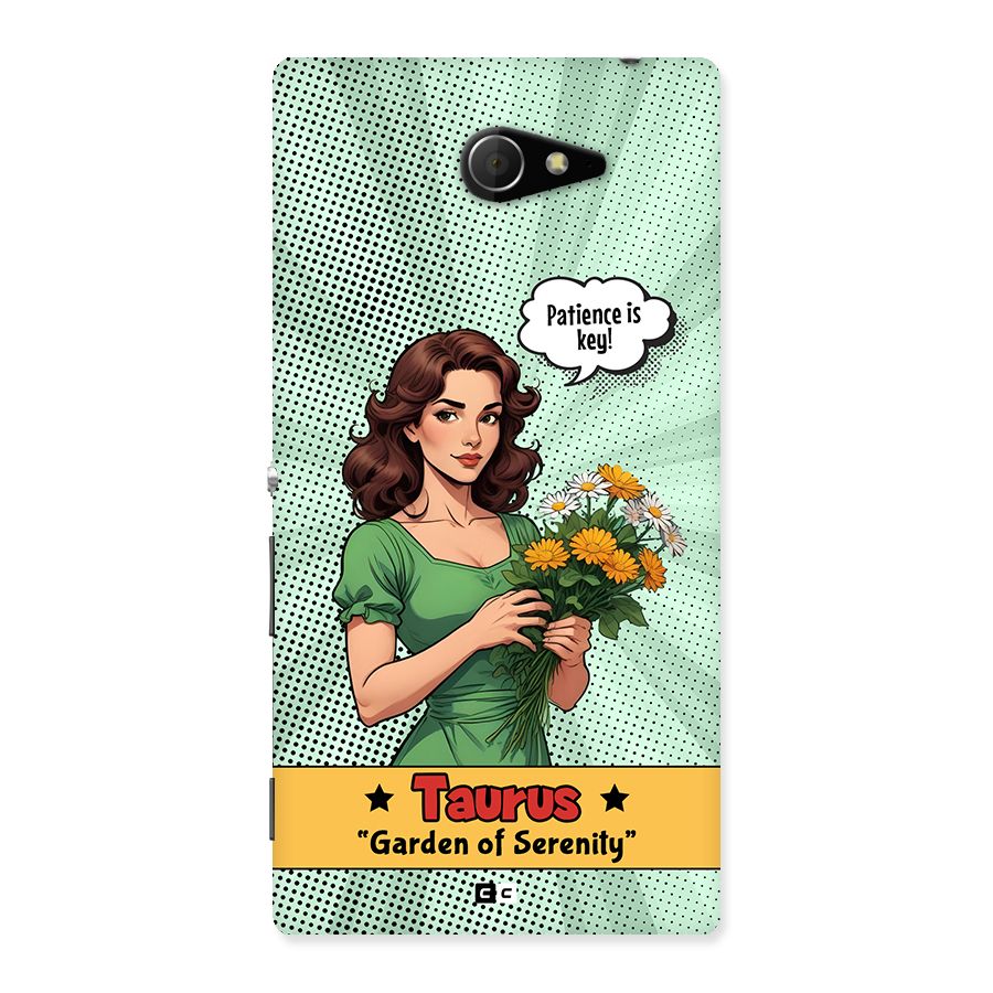 Peaceful Taurus Back Case for Xperia M2