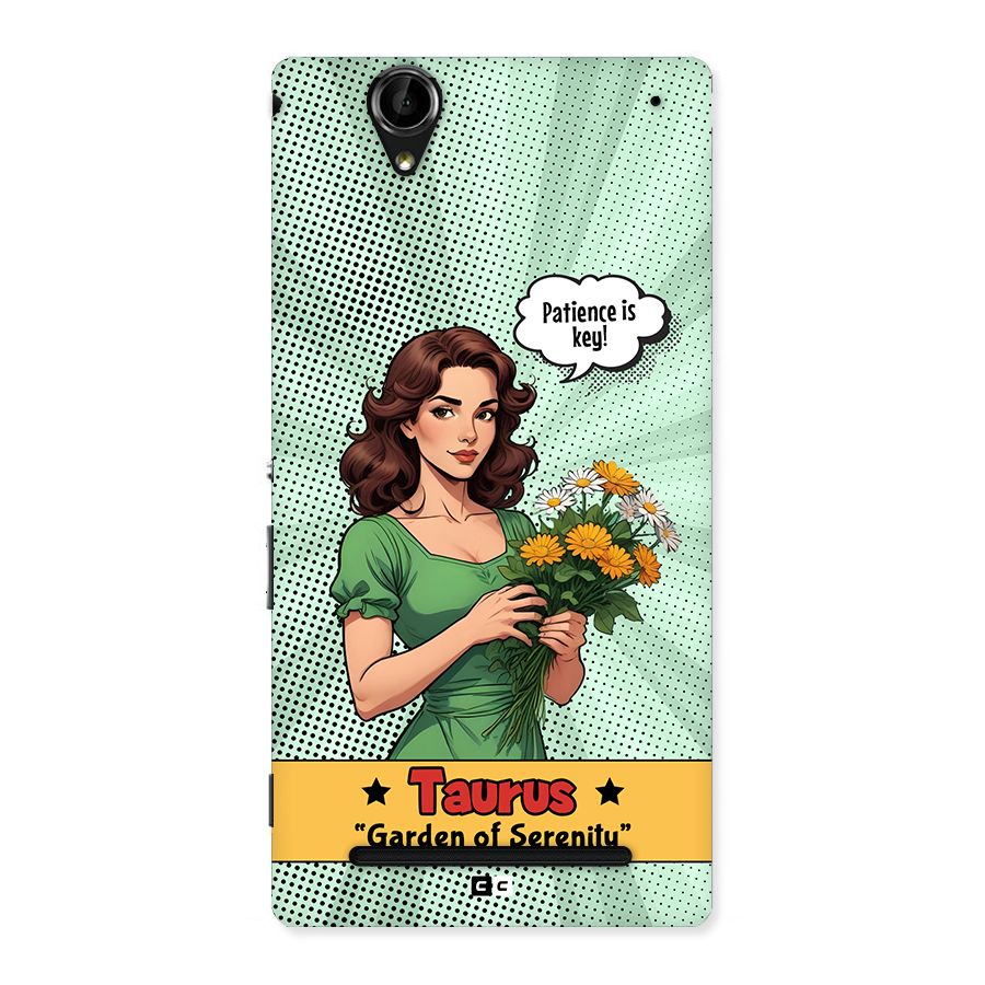 Peaceful Taurus Back Case for Xperia T2