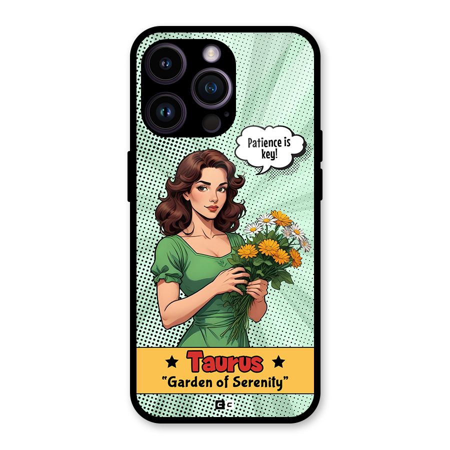 Peaceful Taurus Back Case for iPhone 14 Pro Max