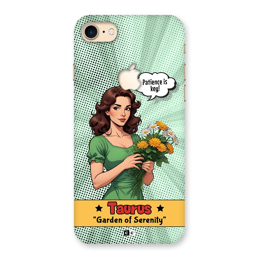 Peaceful Taurus Back Case for iPhone 7 Apple Cut