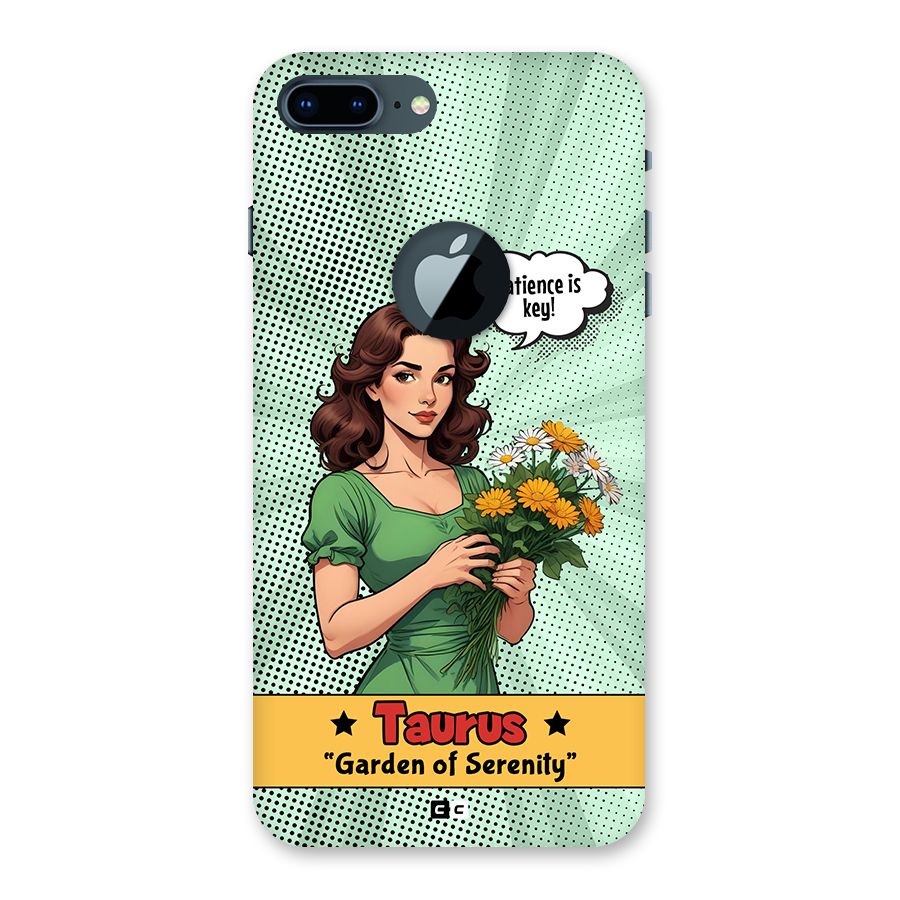 Peaceful Taurus Back Case for iPhone 7 Plus Logo Cut