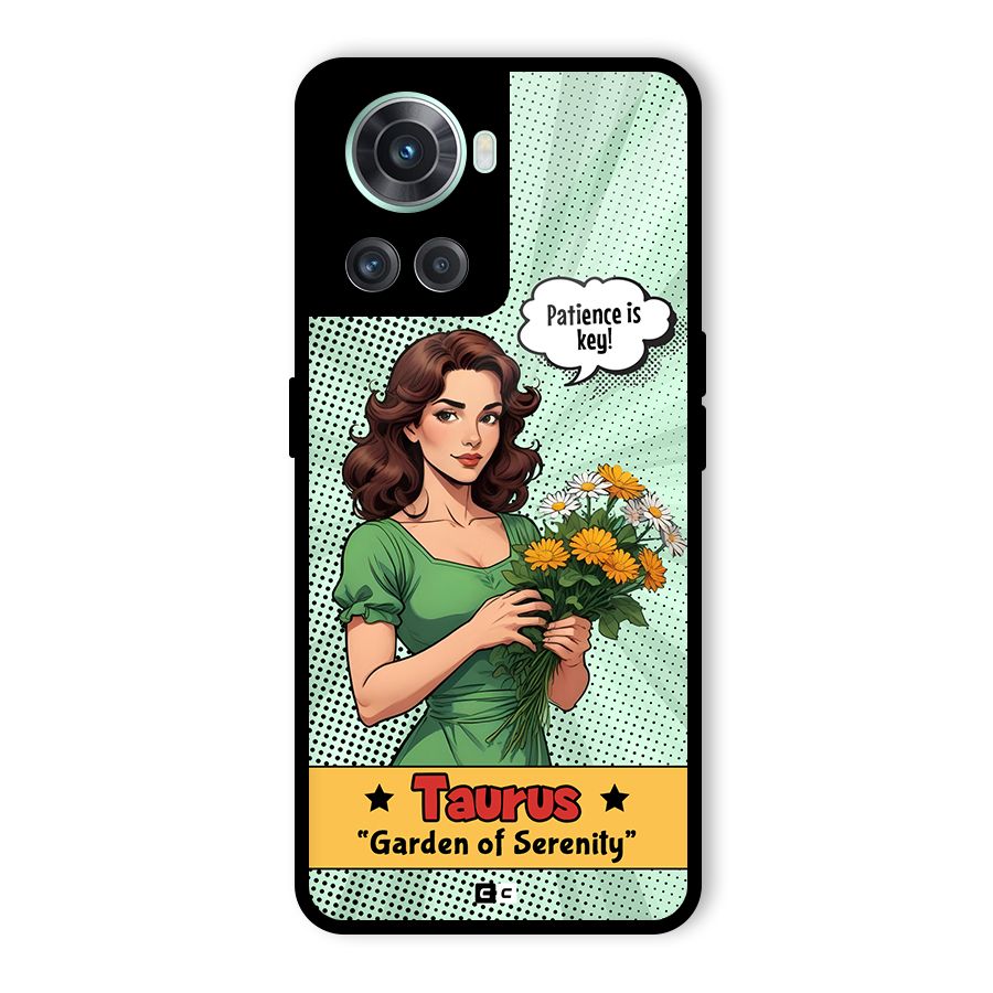 Peaceful Taurus Glass Back Case for OnePlus 10R