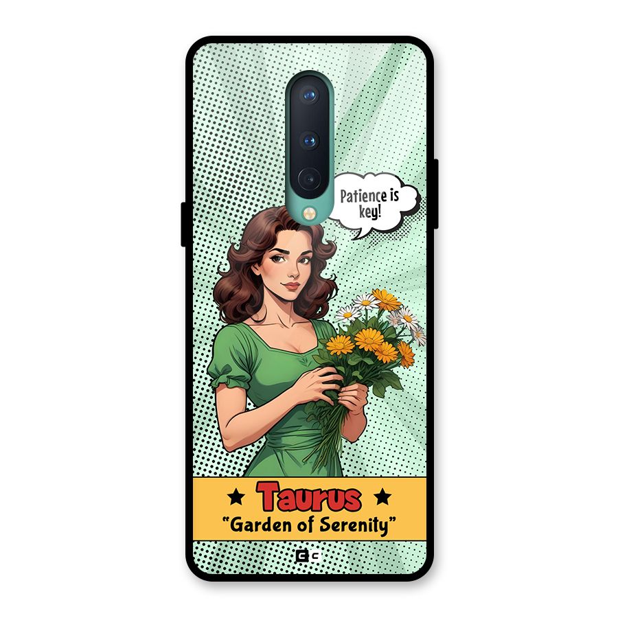 Peaceful Taurus Glass Back Case for OnePlus 8