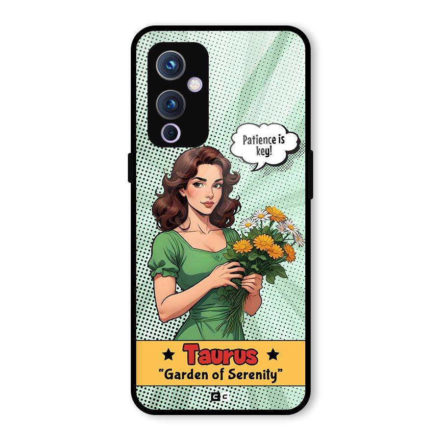 Peaceful Taurus Glass Back Case for OnePlus 9
