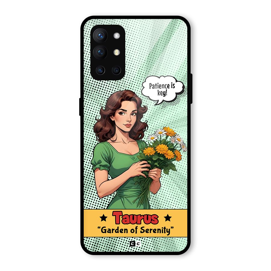 Peaceful Taurus Glass Back Case for OnePlus 9R