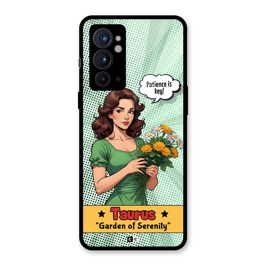 Peaceful Taurus Glass Back Case for OnePlus 9RT 5G