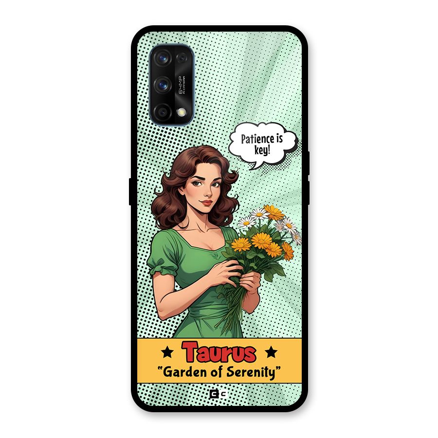 Peaceful Taurus Glass Back Case for Realme 7 Pro