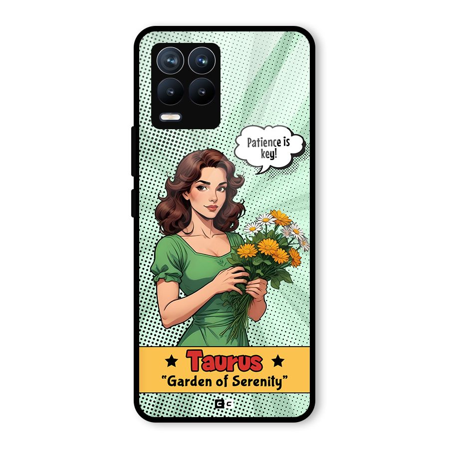 Peaceful Taurus Glass Back Case for Realme 8 Pro