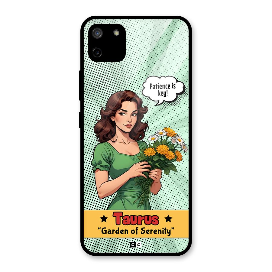 Peaceful Taurus Glass Back Case for Realme C11