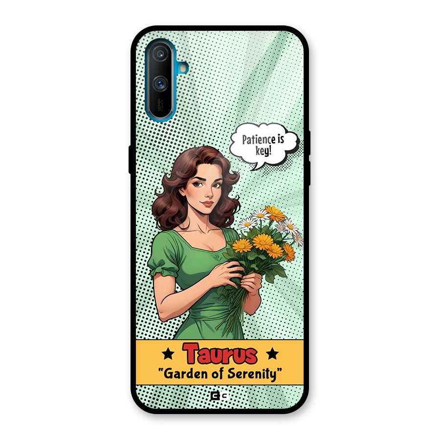 Peaceful Taurus Glass Back Case for Realme C3