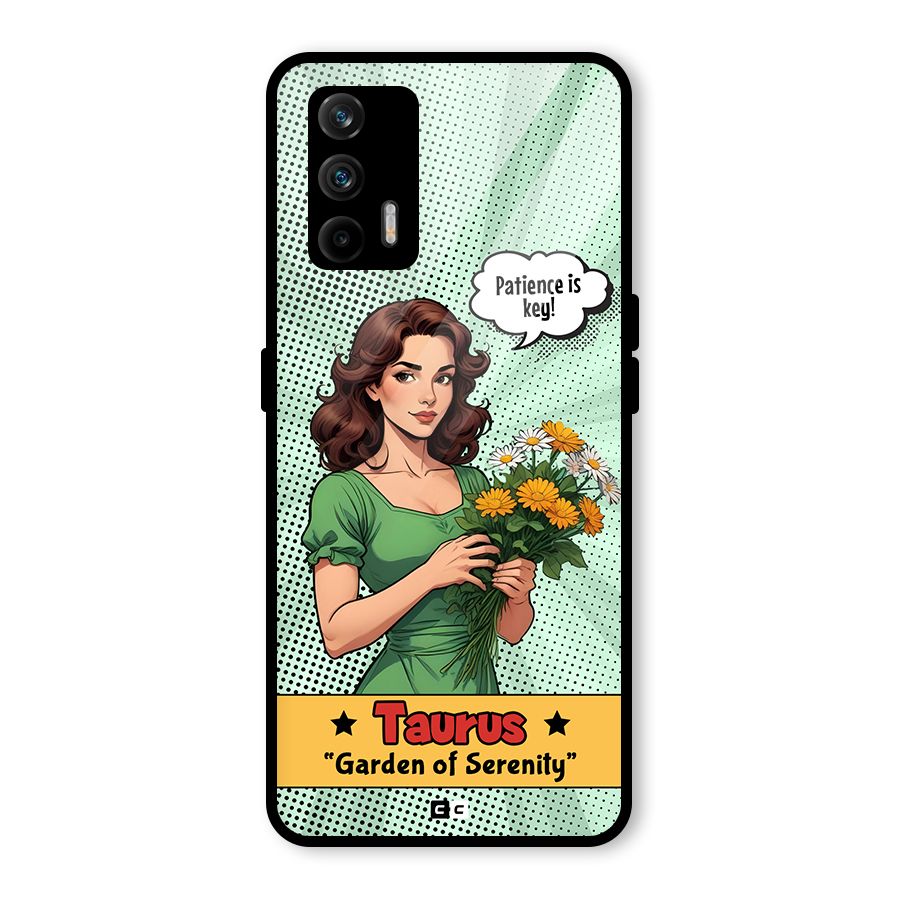 Peaceful Taurus Glass Back Case for Realme GT 5G