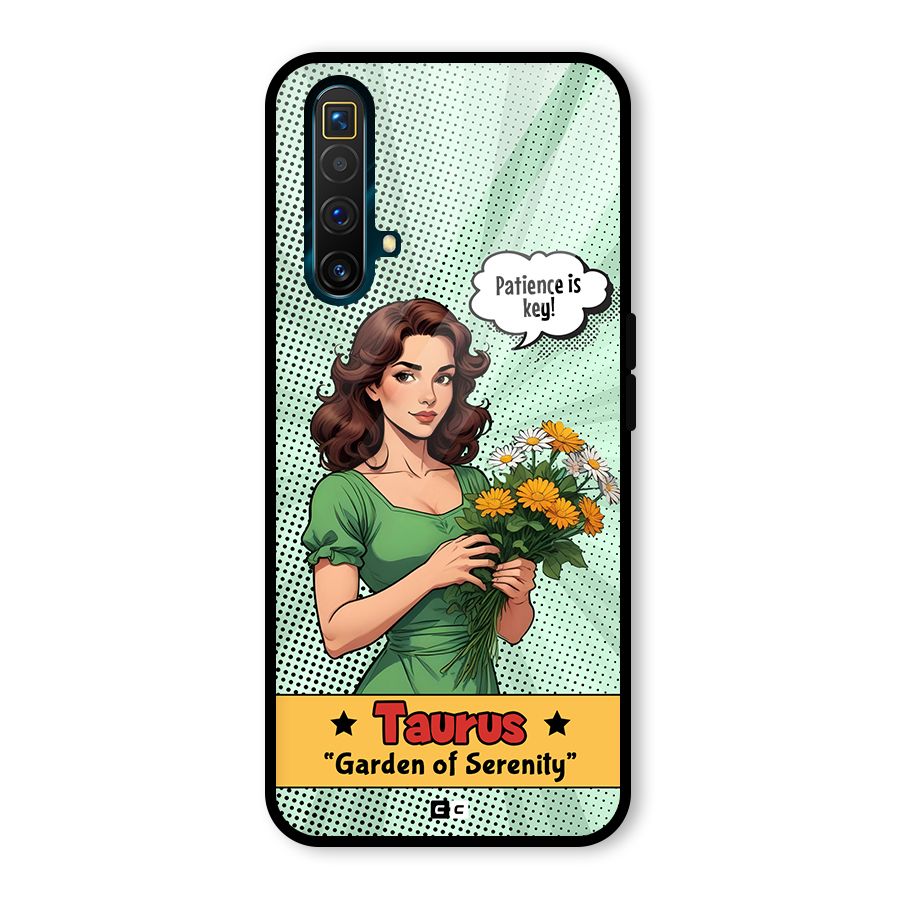 Peaceful Taurus Glass Back Case for Realme X3 SuperZoom