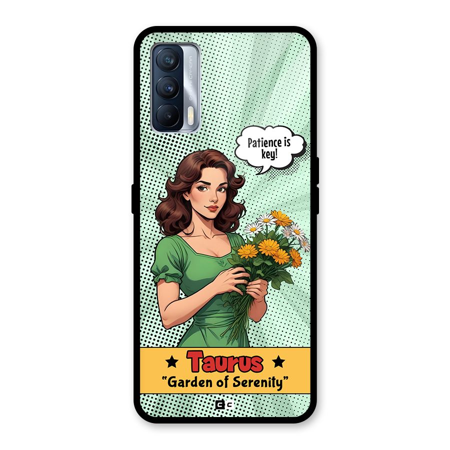 Peaceful Taurus Glass Back Case for Realme X7