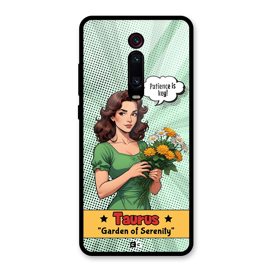 Peaceful Taurus Glass Back Case for Redmi K20