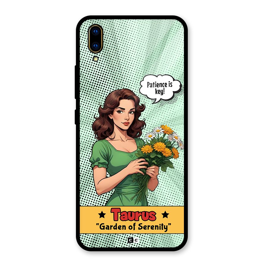 Peaceful Taurus Glass Back Case for Vivo V11 Pro