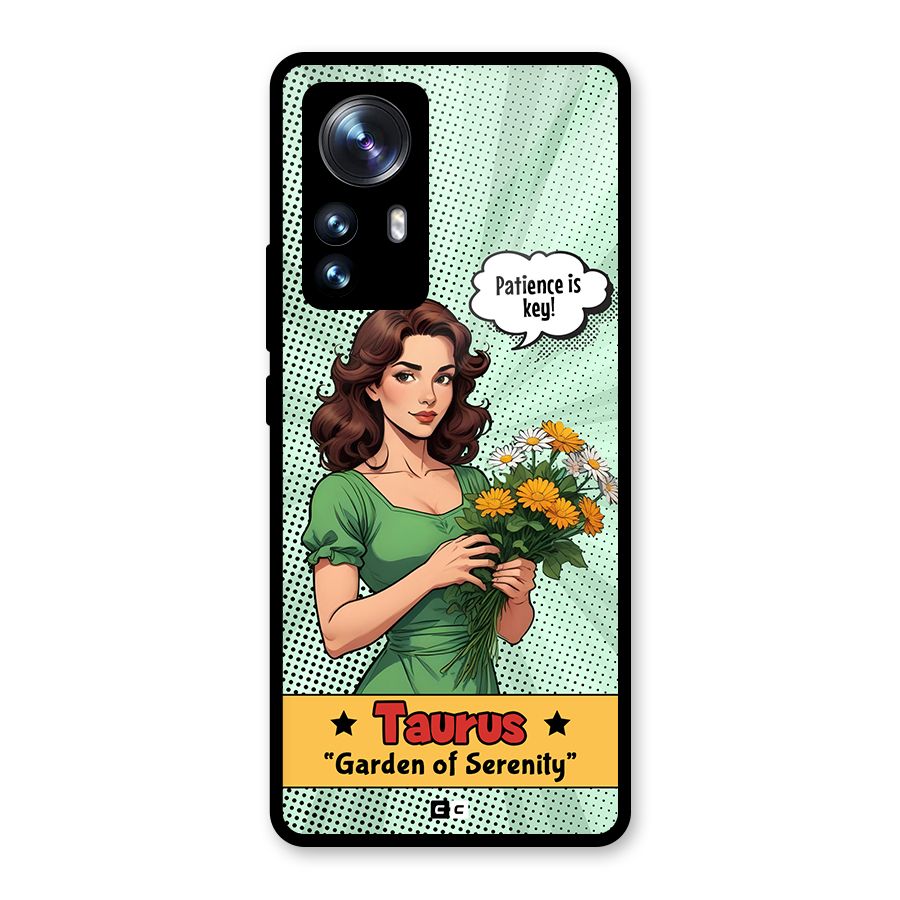 Peaceful Taurus Glass Back Case for Xiaomi 12 Pro