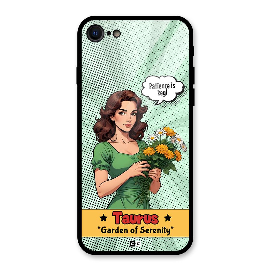 Peaceful Taurus Glass Back Case for iPhone 7