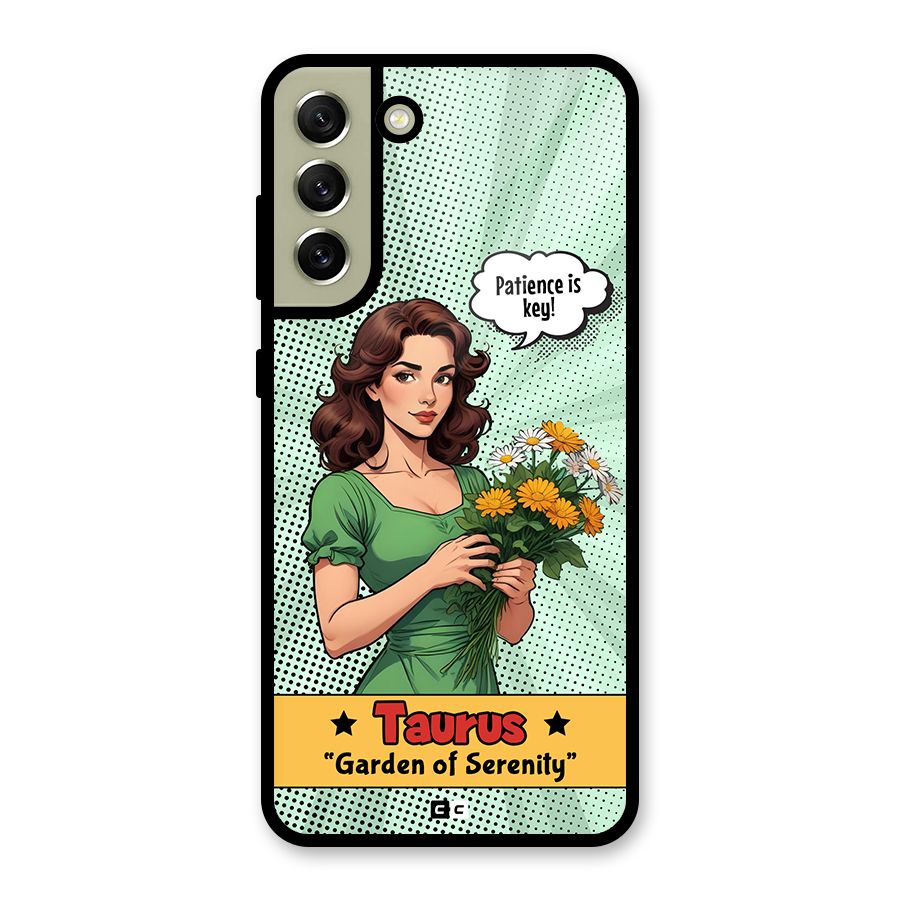 Peaceful Taurus Metal Back Case for Galaxy S21 FE 5G (2023)