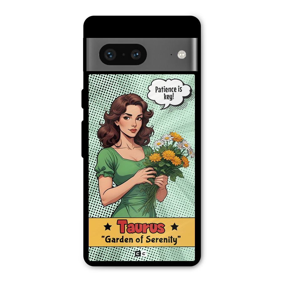 Peaceful Taurus Metal Back Case for Google Pixel 7