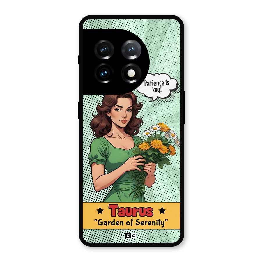 Peaceful Taurus Metal Back Case for OnePlus 11