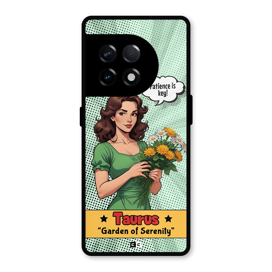 Peaceful Taurus Metal Back Case for OnePlus 11R