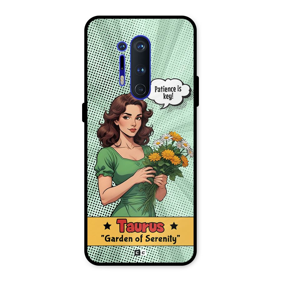 Peaceful Taurus Metal Back Case for OnePlus 8 Pro