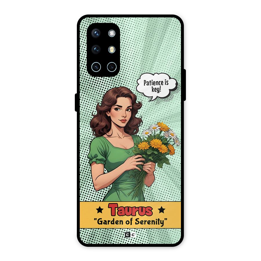 Peaceful Taurus Metal Back Case for OnePlus 9R