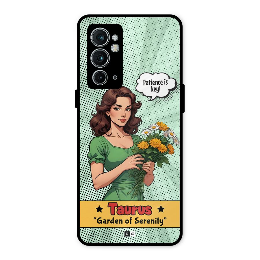 Peaceful Taurus Metal Back Case for OnePlus 9RT 5G