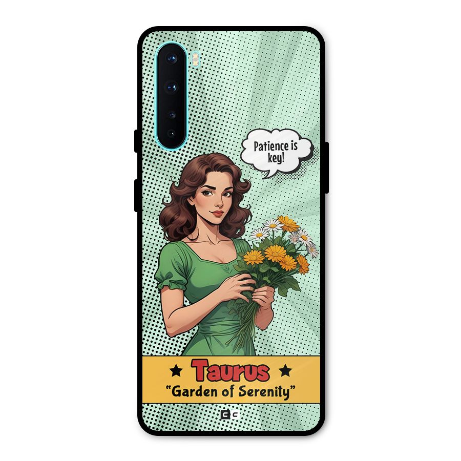 Peaceful Taurus Metal Back Case for OnePlus Nord