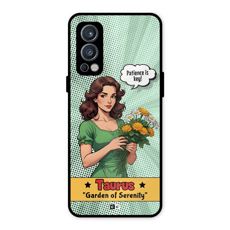 Peaceful Taurus Metal Back Case for OnePlus Nord 2 5G