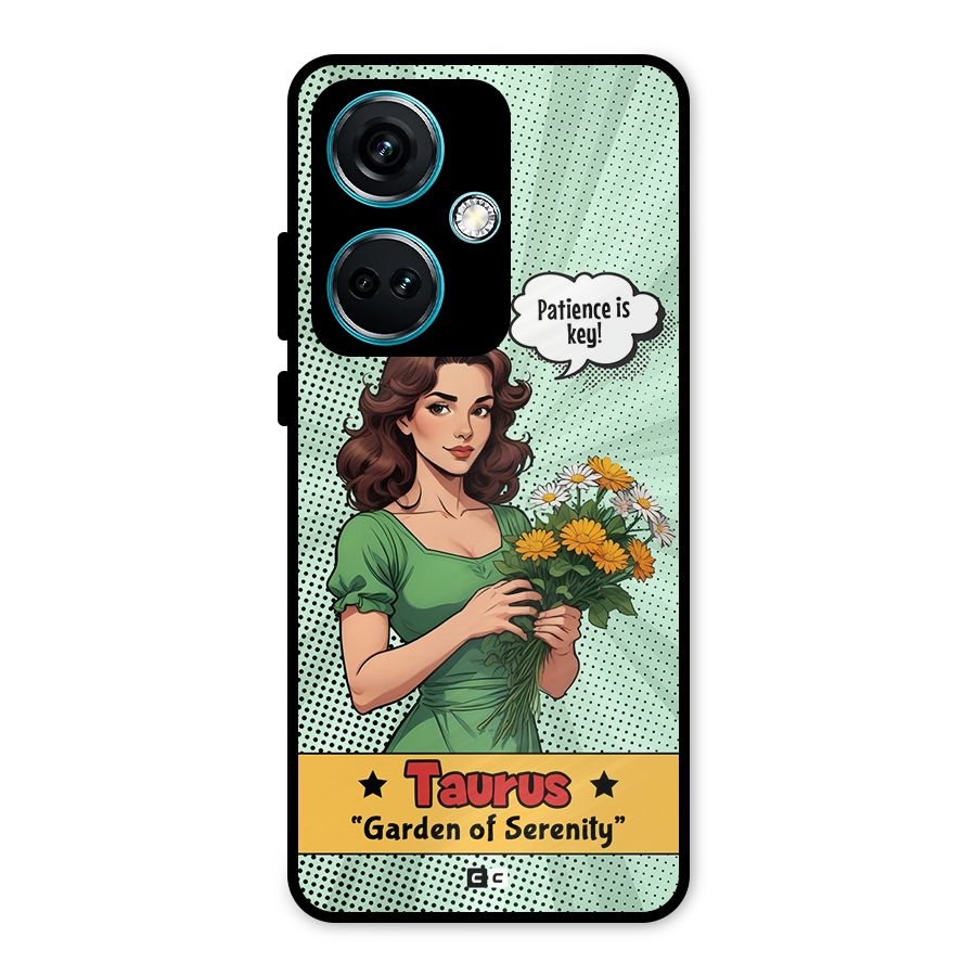 Peaceful Taurus Metal Back Case for OnePlus Nord CE 3 5G