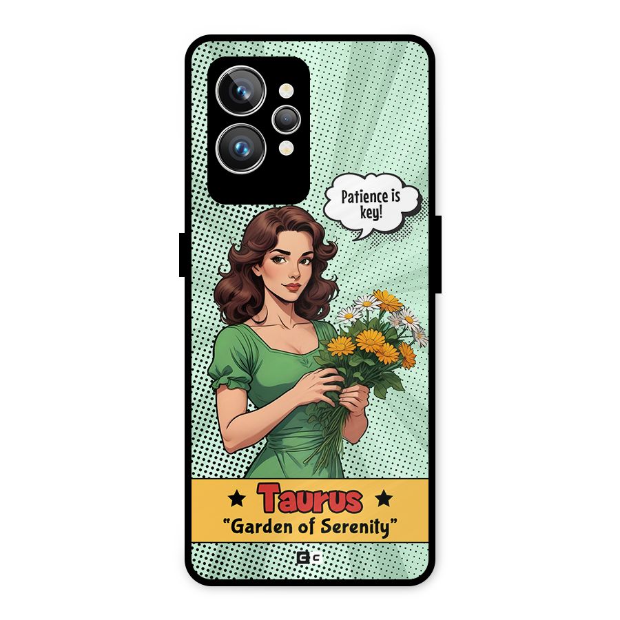 Peaceful Taurus Metal Back Case for Realme GT2 Pro