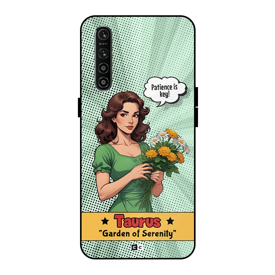 Peaceful Taurus Metal Back Case for Realme XT