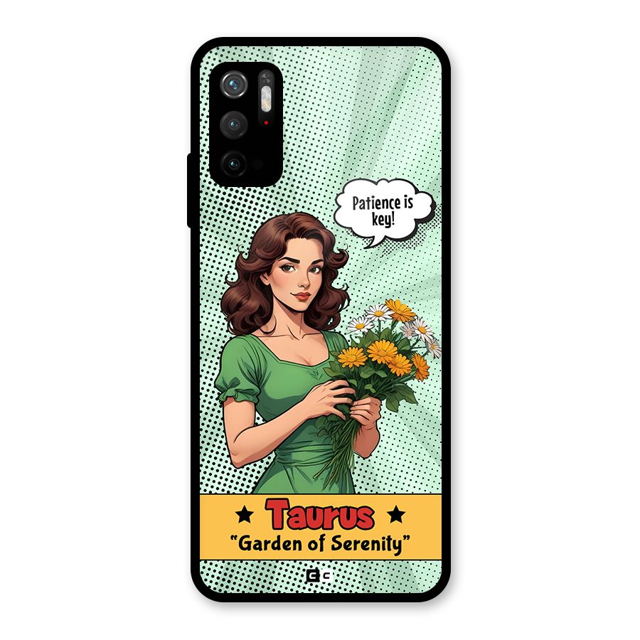 Peaceful Taurus Metal Back Case for Redmi Note 10T 5G