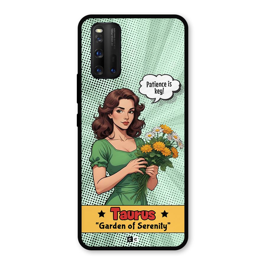 Peaceful Taurus Metal Back Case for iQOO 3