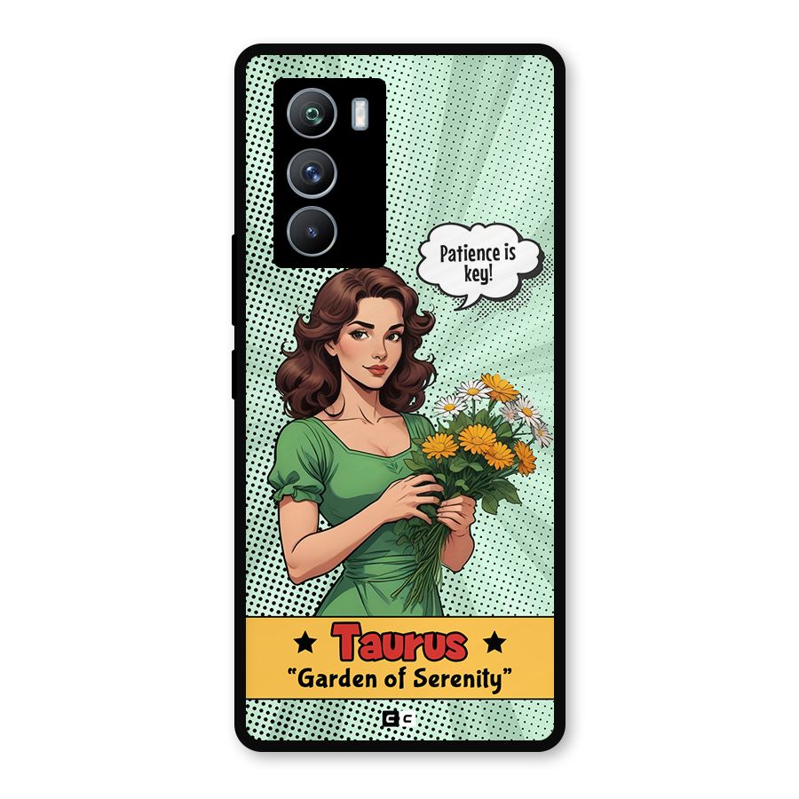 Peaceful Taurus Metal Back Case for iQOO 9 SE