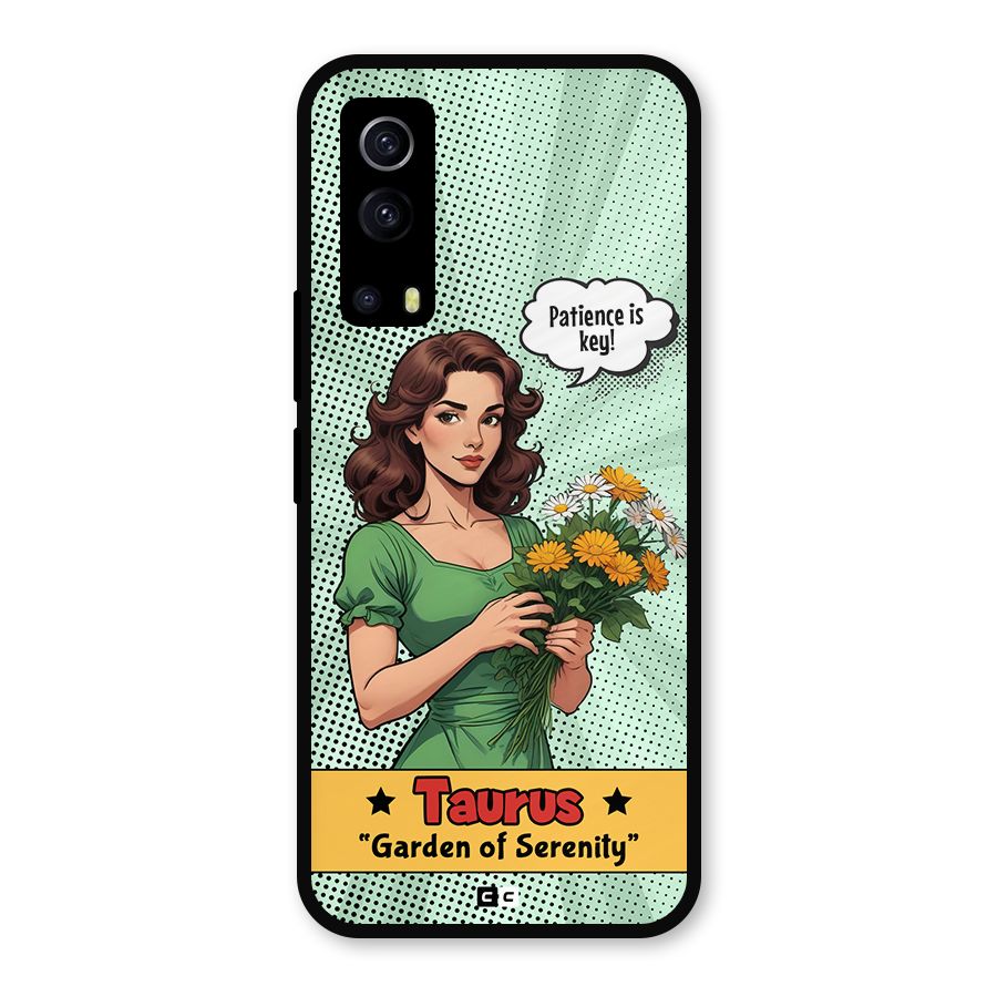 Peaceful Taurus Metal Back Case for iQOO Z3