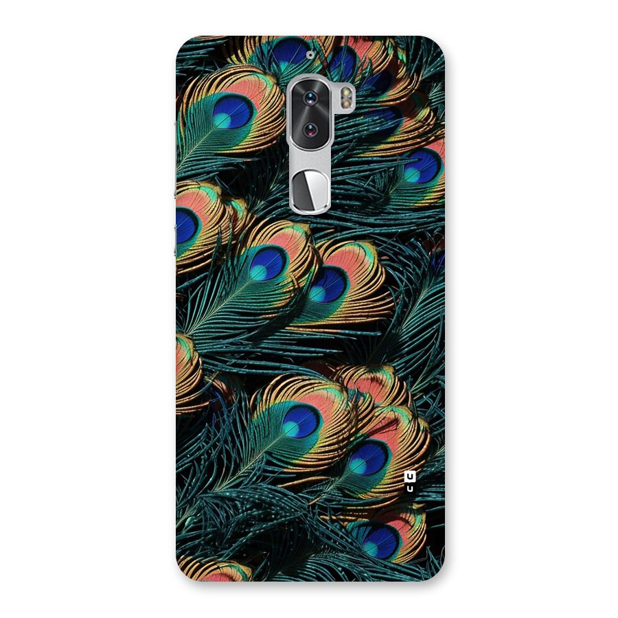 Peacock Feather Art Back Case for Coolpad Cool 1